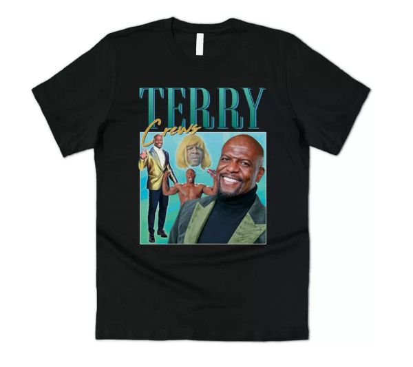 

terry crews homage t-shirt tee funny gym 90's retro summer, White;black