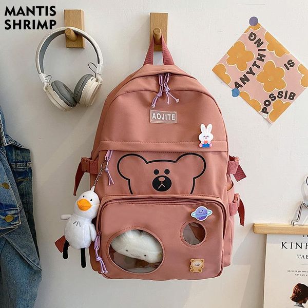 

backpack fashion school nylon bag for teengers lapcute rucksack kawaii student book mochila