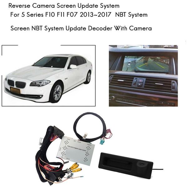 

car rear view camera interface for- 5 series f10 f11 f07 2013-2021 screen nbt system reversing decoder module towel
