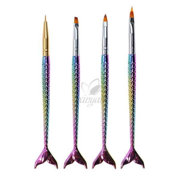 

net pen red mermaid penholder 4, a set of tools manicure supplies