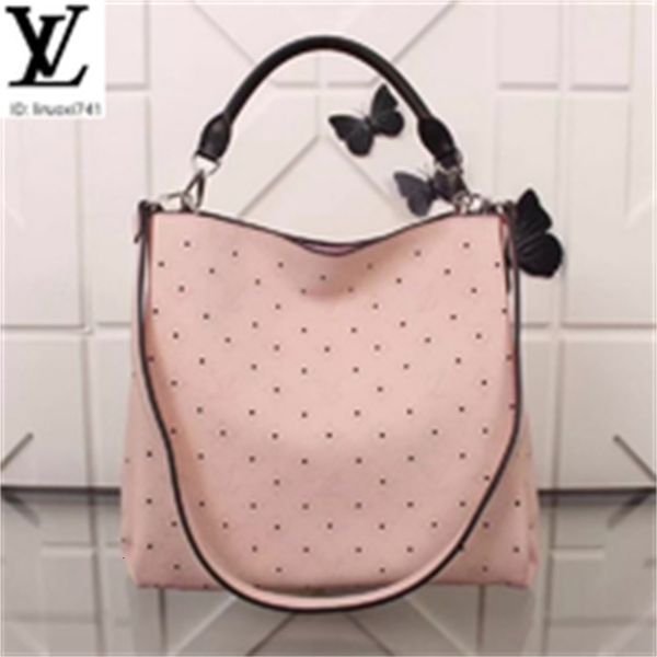 

brand designer luxury g1tb m50031 pink hollow portable shoulder bag women handbags iconic bags handles shoulder bags totes cross body ba, Red;black