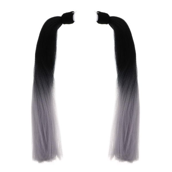 

motorcycle helmets 1 pair dirty braided double ponytails decorative wig for helmet