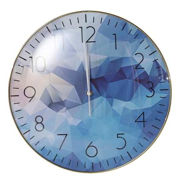 

wall clocks 12 inch ultra-quiet clock mounted pattern decorative battery