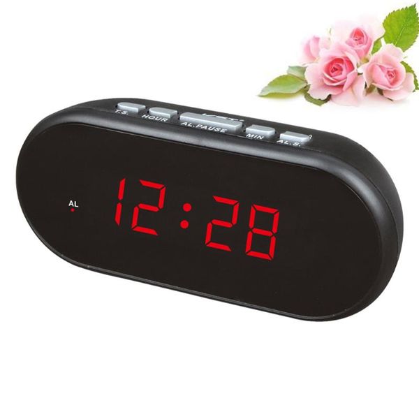 

other clocks & accessories usb creative led alarm clock multi-function digital for home school (red)