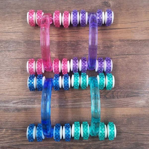 

massage gun 8 roller wheels massager body fitness arch wheel dc88