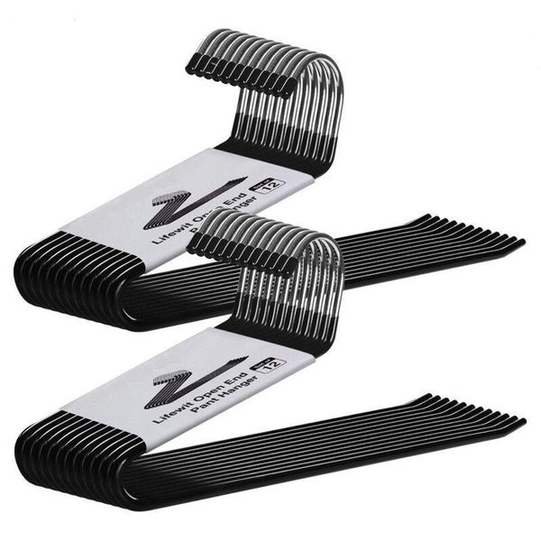 

hangers & racks 10pcs/lot 35cm metal for clotehs s-type pants rack/antiskid hanger