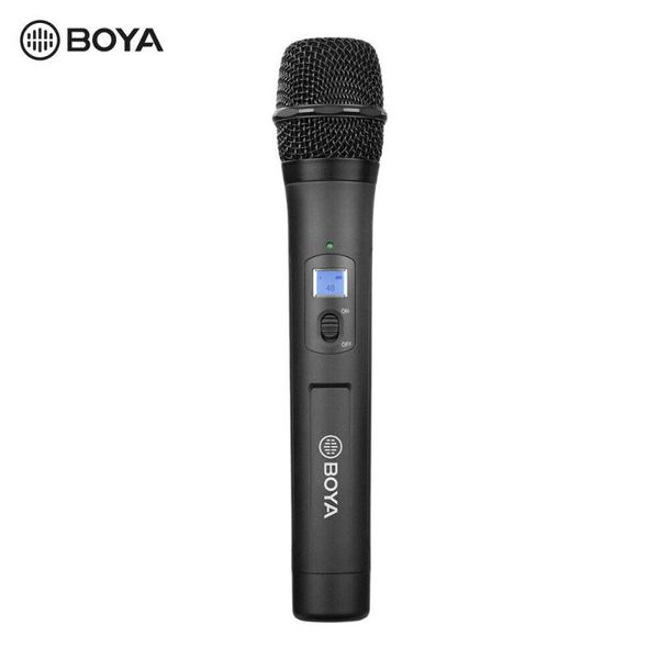 

by-whm8 pro karaoke microphone 48-channel uhf wireless mic for interview speech sing ktv recording stage handheld dynamic microphones