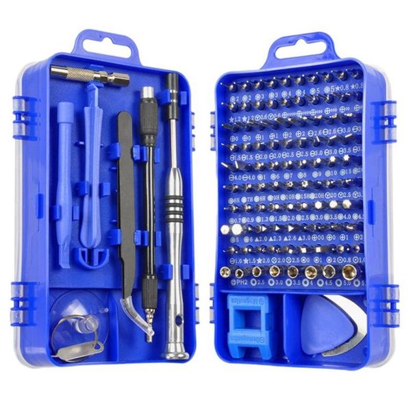 

hand tools 110 in 1 electronic screwdriver set mini precision repair tool kit netic case phone computer
