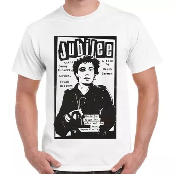 

adam and the ants jubilee 70s cult film retro t shirt 1770, White;black