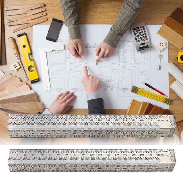 

professional hand tool sets woodworking scribe high-precision scale ruler hole scribing crossed-out line drawing marking gauge measuring