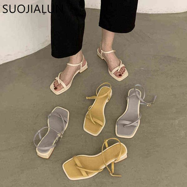

dress shoes suojialun summer fashion women sandals low heel casual outdoor beach slides ladies elegant narrow band sandal zapatillas mujer 2, Black
