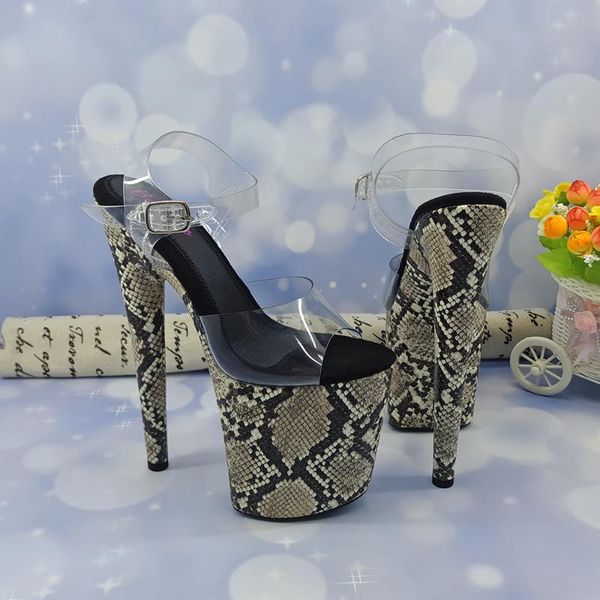 

dress shoes leecabe 8inch/20cm women's platform party high heels pole dancing, Black