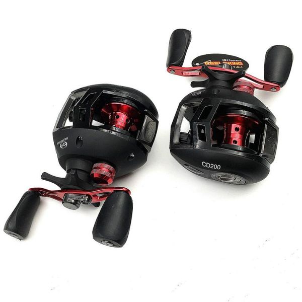 

baitcasting reels reservoir pond metal dripping wheel spool gear fishing rock practical black tools rocker