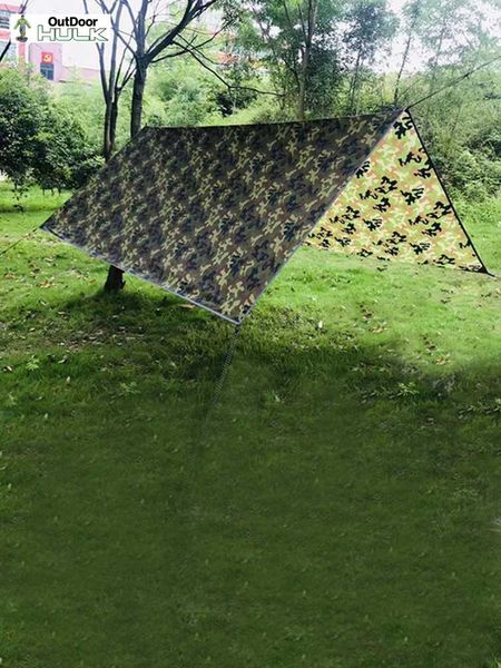 

tents and shelters waterproof camouflage awning sunshade sun shelter tourist canopy tarp tent outdoor camping shade beach picnic