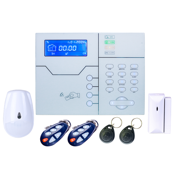 

433mhz or 868mhz french voice prompt tcp ip alarm gsm smart aome system with webie and app control systems
