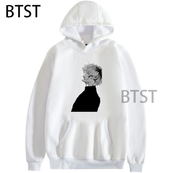 

men's hoodies & sweatshirts tokyo ghoul kaneki ken japan anime print pullovers hoodie loose hip hop sweatshirt punk streetwear harajuku, Black