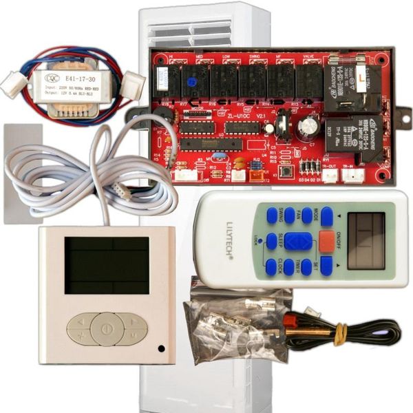 

other home decor lilytech zl-u10c, universal ac control system, cabinet pcb, lcd display, air condition remote control,