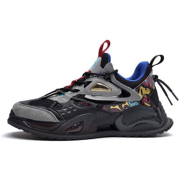 

downstream guochao thick soled dad sho fashion men's sports