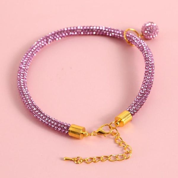 

cat collars & leads dress-up adjustable fashion pet dogs rhinestone collar with pendant for holiday