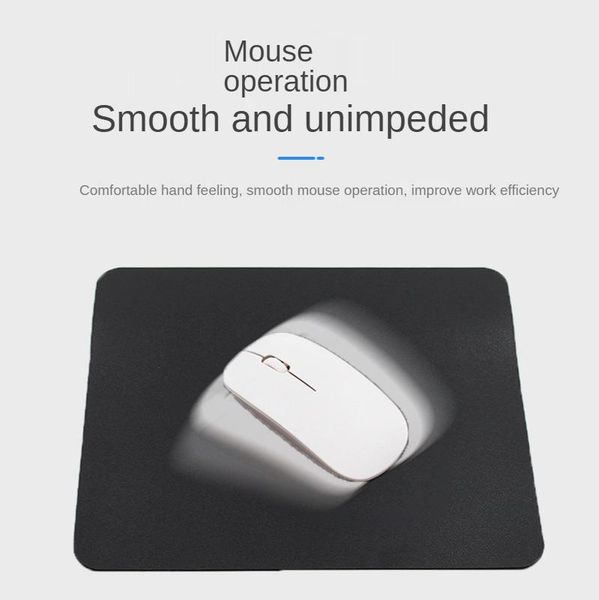 

mouse pads & wrist rests leather pad home office color writing simple waterproof pu