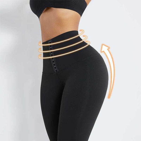 

yoga outfit tummy control high waist leggings women legging for fitness push up sports slim black sportswear