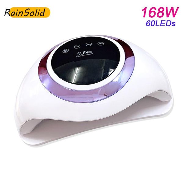 

nail dryers sun y3 168w uv lamp dryer dual hand led for curing gels polish art salon equipment manicure tool