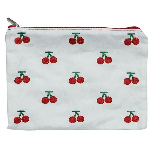 

storage bags korean ins bag organizer kawaii cherry handbags portable cartoon women's makeup organization