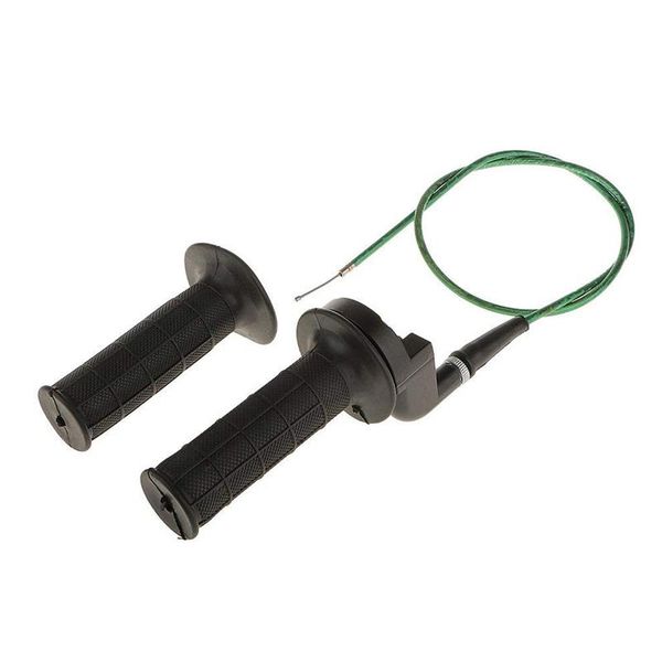 

handlebars 7/8 inch twist cable accelerator grip handle for 50-250cc dirt velo atv accessory - green