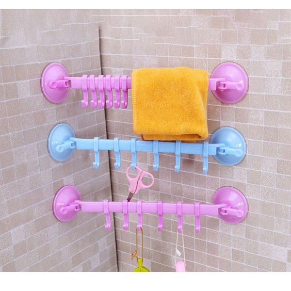 

hooks & rails wall hanger strong transparent suction cup sucker storage holder for kitchen bathroom shelves towel racks