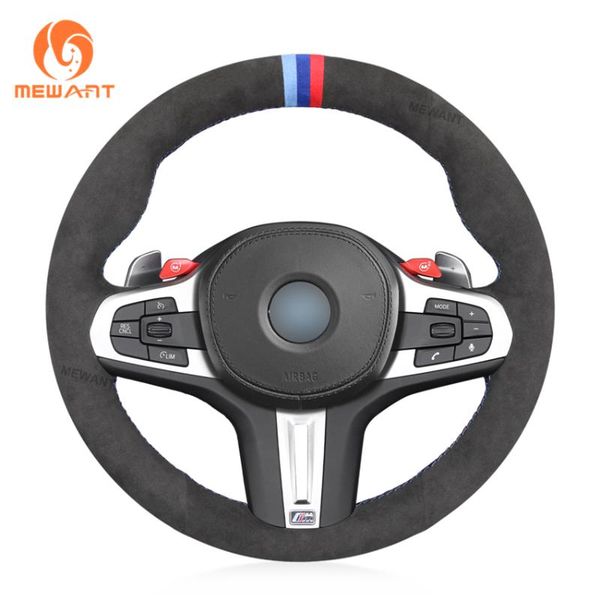 

steering wheel covers dark gray alcantara black car cover for m3 g80 m4 g82 g83 m5 f90 m8 f91 f92 f93 x3 m f97 x4 f98 x5 f95 x6 f96