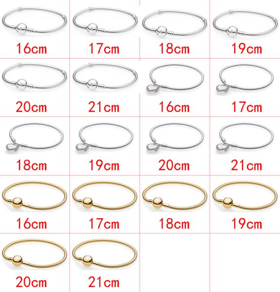 2021 Novo estilo 925 Sterling Silver Fashion Trend Wild Diy Cartoon criativo Criativo Belo Basic Chain Bracelet Jewelry Sales