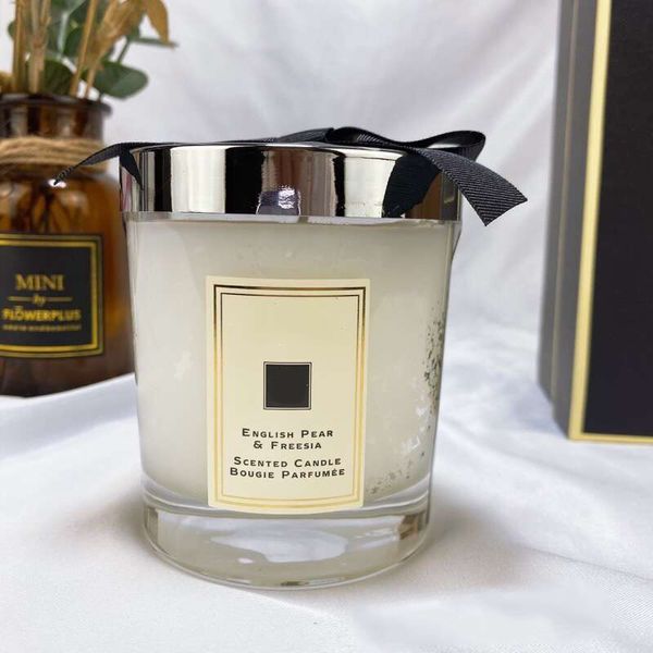 

fragrance candle jo malon sea salt wild bluebell english pear oud bergamot scented candles bougie incense family party lady gift
