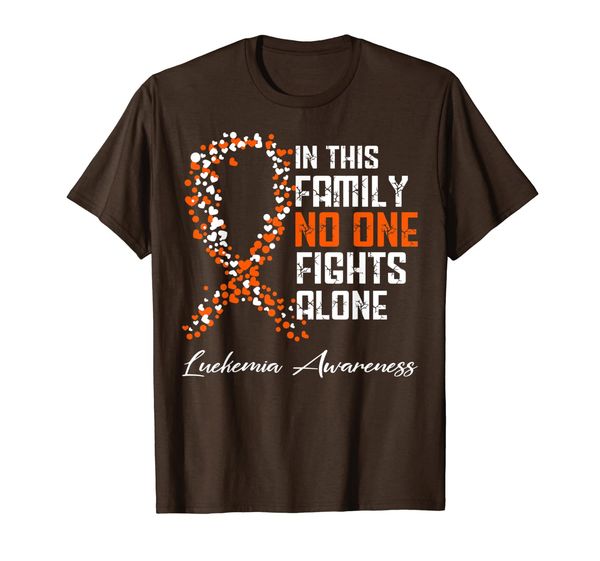 

In This Family No One Fights Alone T Shirt Luekemia, Mainly pictures