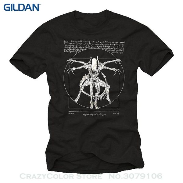 

men's t-shirts 2021 brand tshirt homme tees cool stuff for teenagers da vinci alien t shirt gamer gifts men, White;black