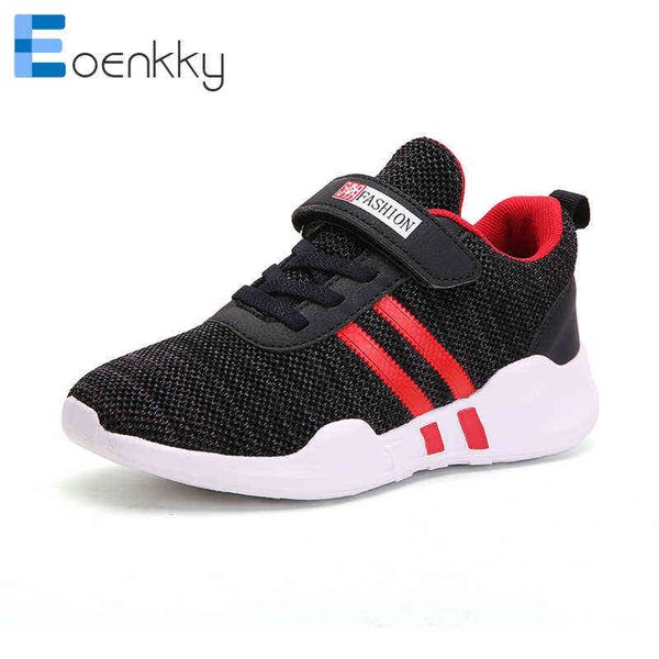 

2021 new breathable boys sneakers kids casual shoes children sport sneakers girl running tennis walking shoes summer lightweight g1210, Black;red