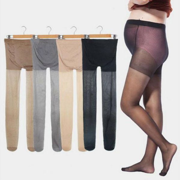 

plus size women magic super elastic tights stockings shaping pantyhose 30d socks & hosiery, Black;white