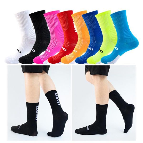 Sportsocken Gir Radfahren Hochwertige Kompression Männer und Frauen Fußball Basketball 8 Farben