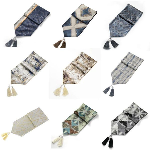 

table cloth creative -selling light luxury european runner el soft flag