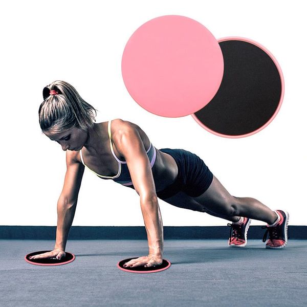 

accessories 2pcs sliding discs slider yoga pilates fitness disc plate core abdominal training exercise equipment