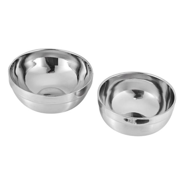 

bowls stainless steel bowl double thick korean 304 polished noodles soup so fun