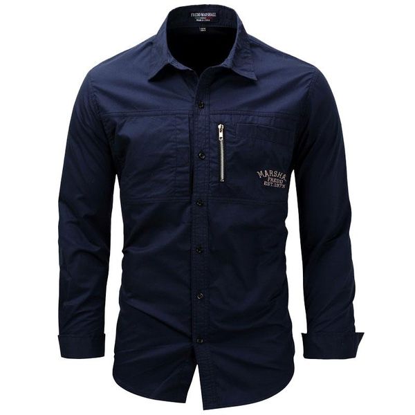 

men casual shirt fashion long sleeve male mens military slim fit clothes camisa masculina for men's shirts, White;black