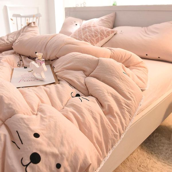 

comforters & sets warm all seasons duvet cartoon sofa double bedding