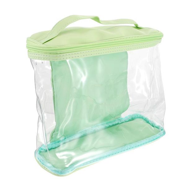 

splash-proof travel cosmetic bag transparent storage pouch for bags