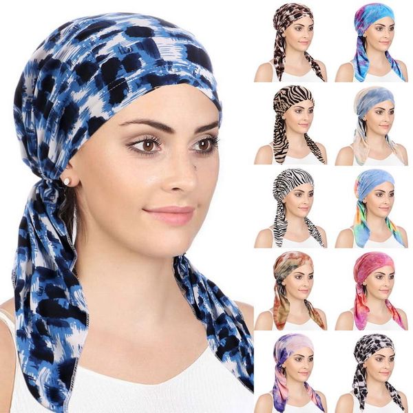 

beanies women ethnic style hat beanie scarf foulard cheveux head wrap cap print baotou turban bandanas helisopus femme