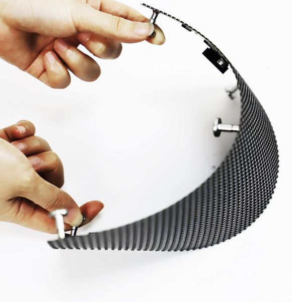 

display high flexibility p5 indoor flexible led screen