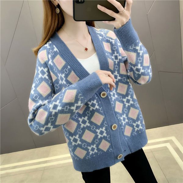 

women's sweaters sweater plaid, spring and autumn d3p8, White;black