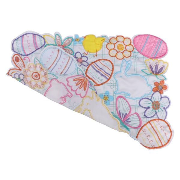 

mats & pads 1pc easter table mat party placemats egg place