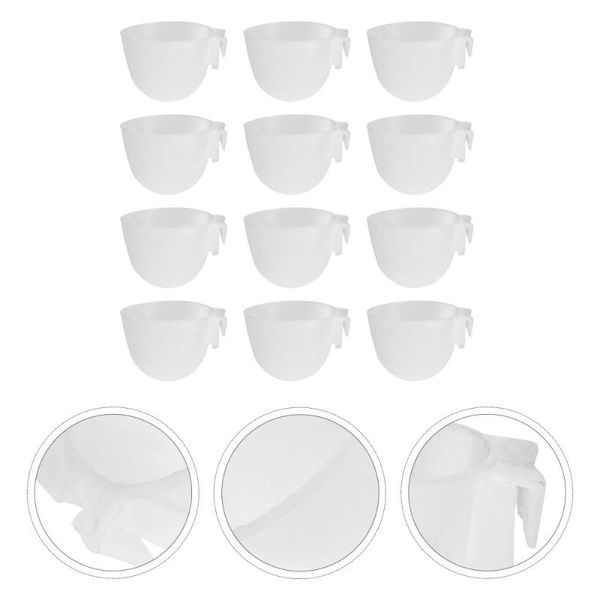 

other bird supplies 20pcs pigeon cage drinking bowls feeding cups water feeder