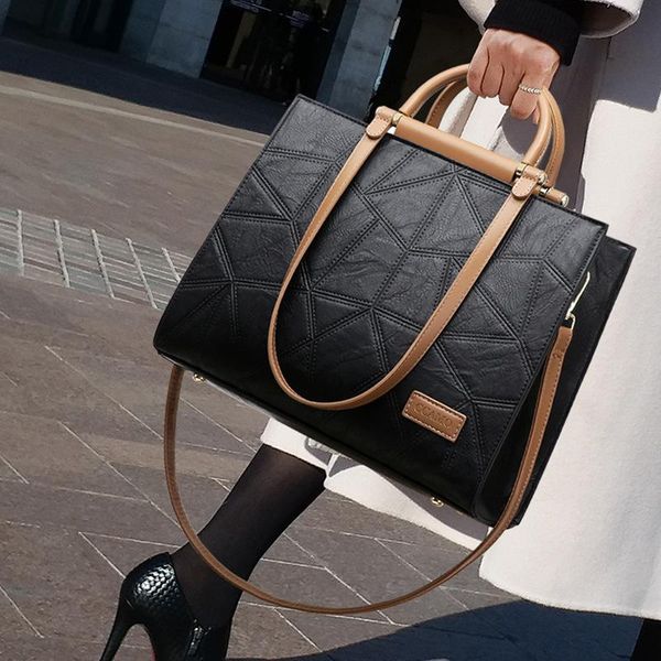 

evening bags 100% real cowhide2021 fashion female hit color all-match one-shoulder messenger large-capacity handbag famous luxury designer