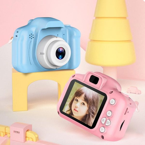 

mini cameras kids camera toy 2 inch ips manual digital camcorder usb rechargeable support max 32g external tf card camcorders dja88